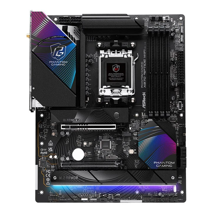 Asrock X870 Riptide WiFi AMD X870 Socket AM5 ATX - Image 3