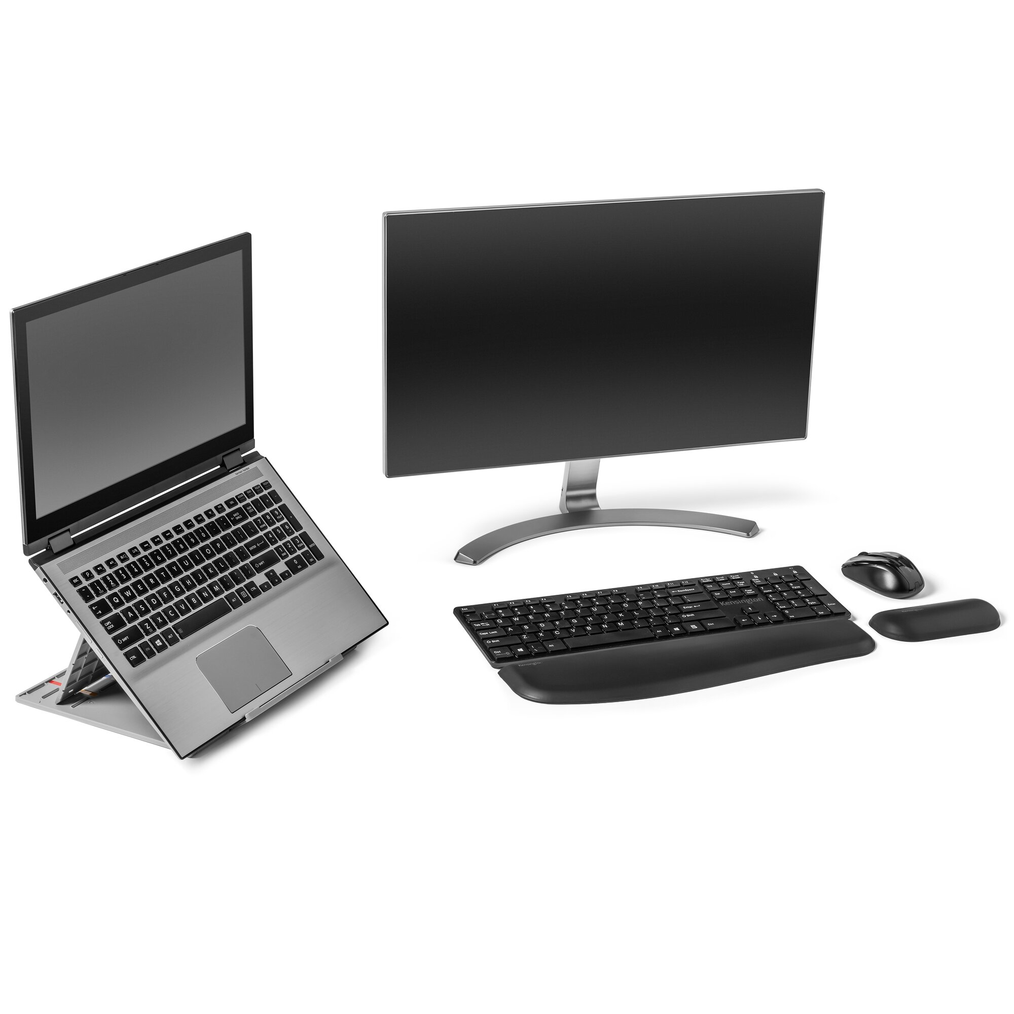 Kensington SmartFit Easy Riser Go Adjustable Ergonomic Laptop Riser and Cooling Stand for Laptops up to 17" - Image 2