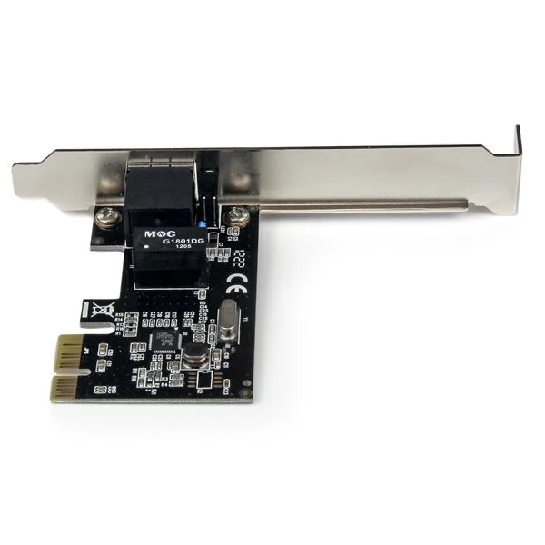 StarTech.com 1 Port PCI Express PCIe Gigabit Network Server Adapter NIC Card - Dual Profile - Image 3