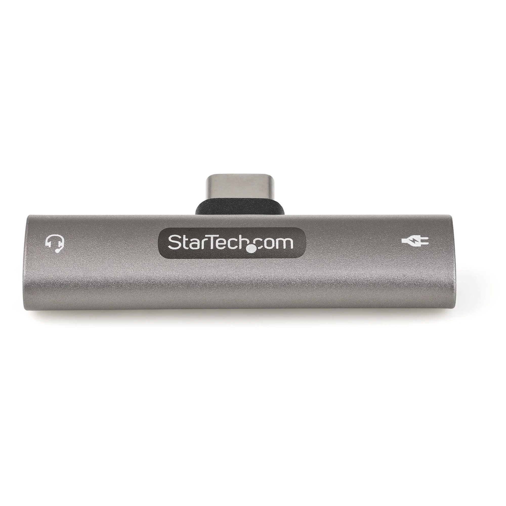 StarTech.com USB C Audio & Charge Adapter - USB-C Audio Adapter w/ 3.5mm TRRS Headphone/Headset Jack and 60W USB Type-C - Image 2