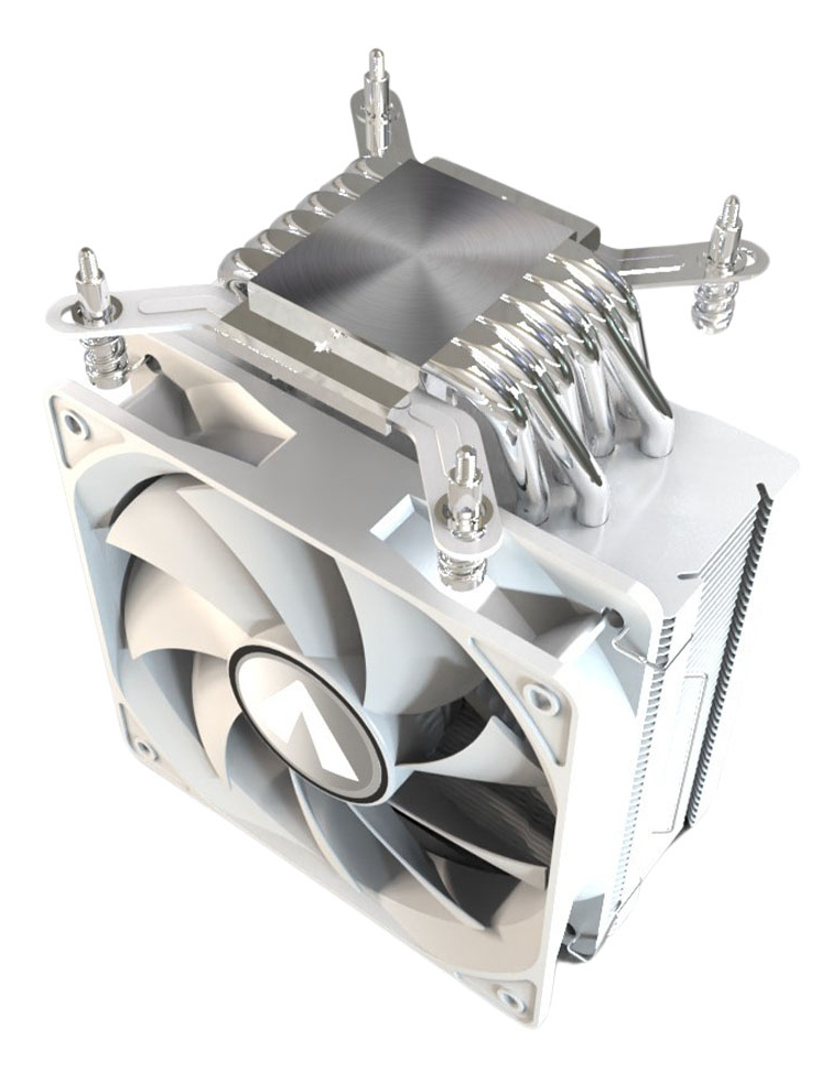 VIDA Boreas Processor Air cooler 12 cm White 1 pc(s) - Image 2