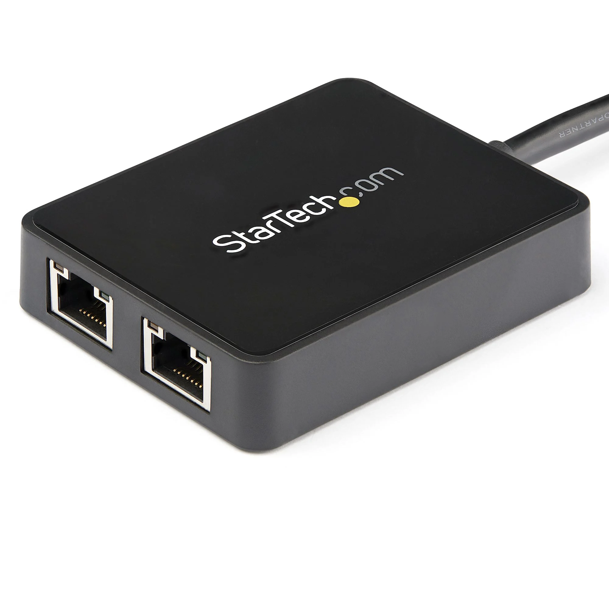 StarTech.com USB 3.0 to Dual Port Gigabit Ethernet Adapter w/ USB Port, 10/100/1000 Mbps, USB Gigabit LAN Network NIC Ad - Image 2