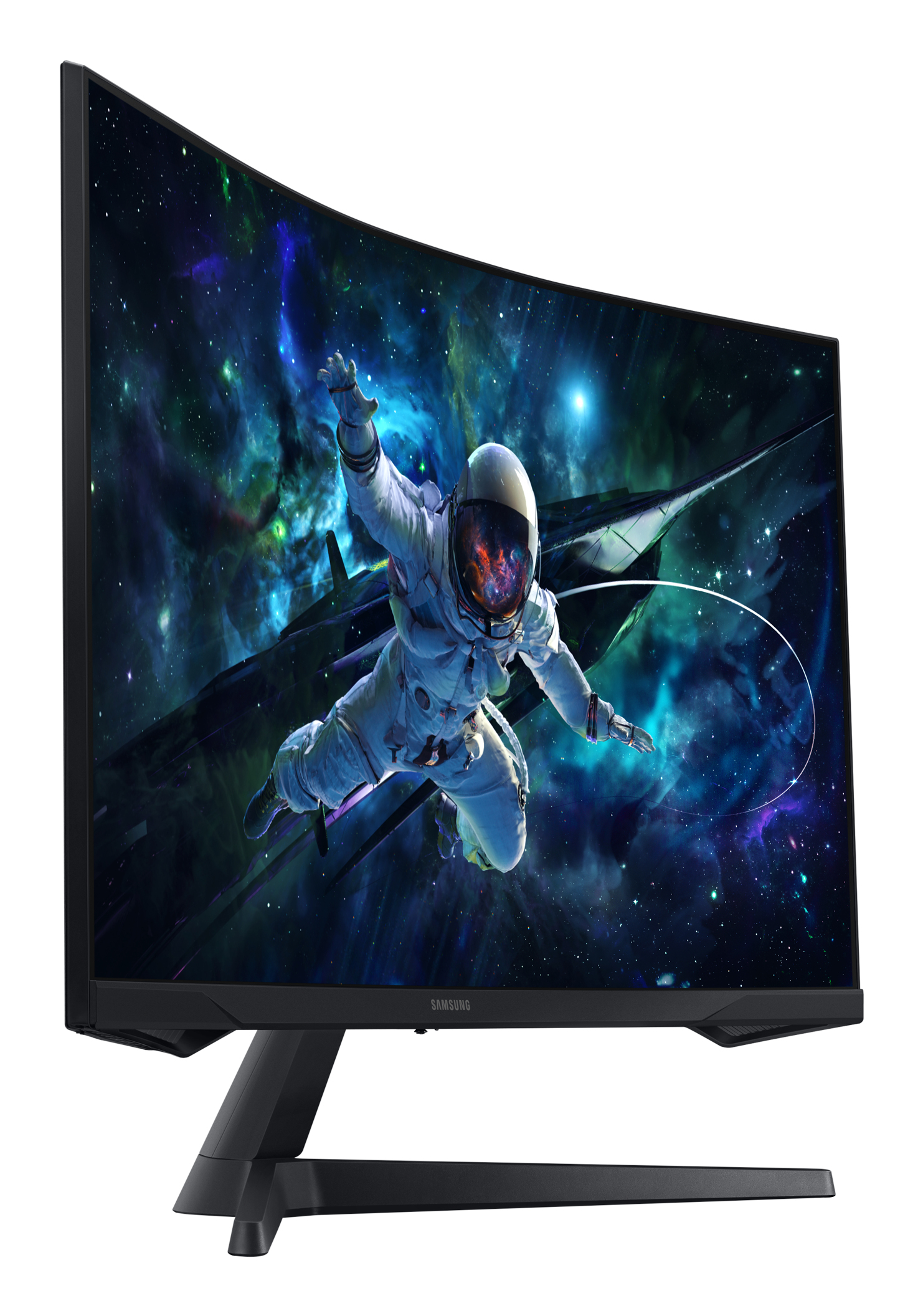 Samsung LS32CG552EU computer monitor 81.3 cm (32") 2560 x 1440 pixels Quad HD LED Black - Image 2