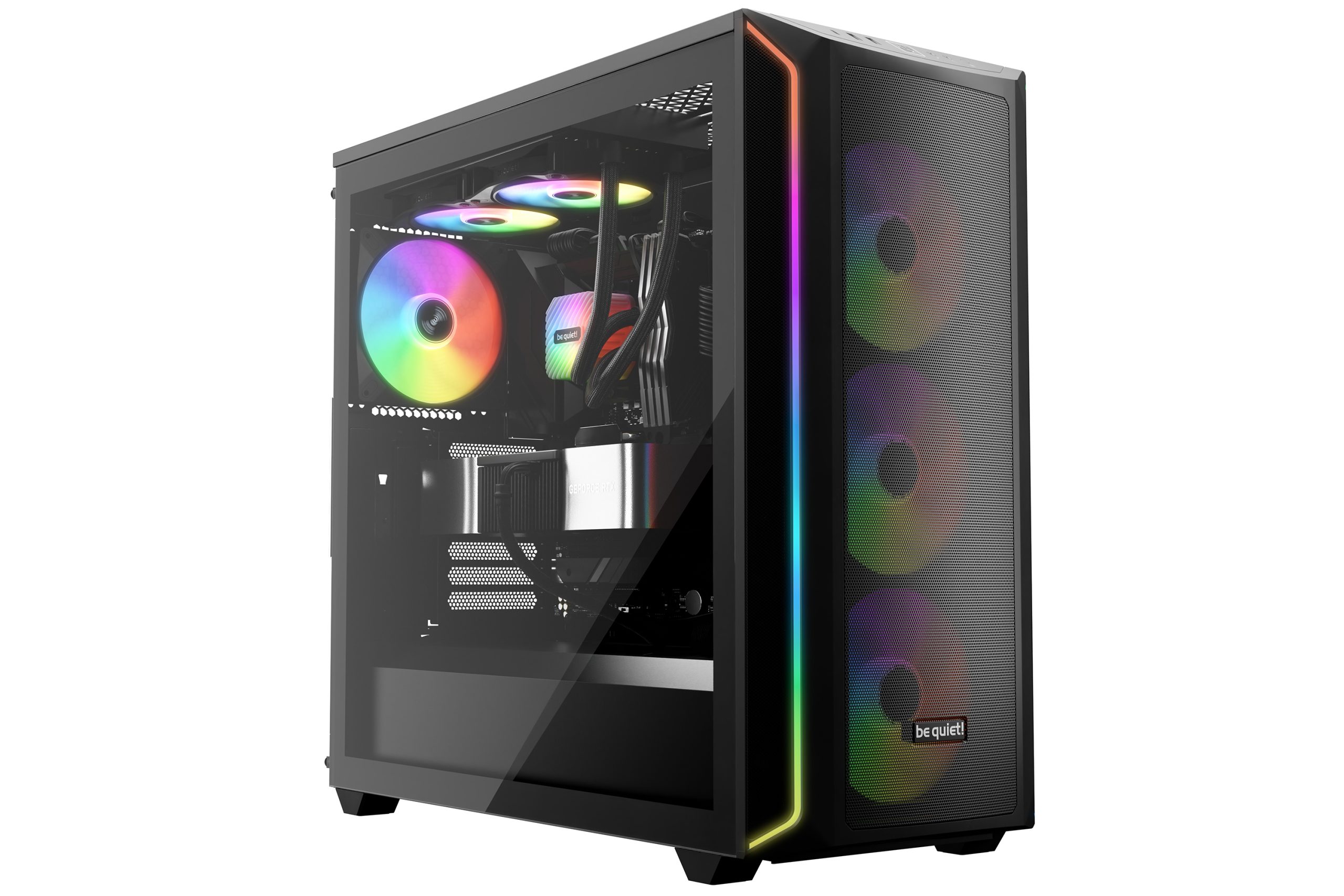 be quiet! LIGHT WINGS LX 140mm PWM 3-Pack Black Computer case Fan 14 cm 3 pc(s) - Image 2