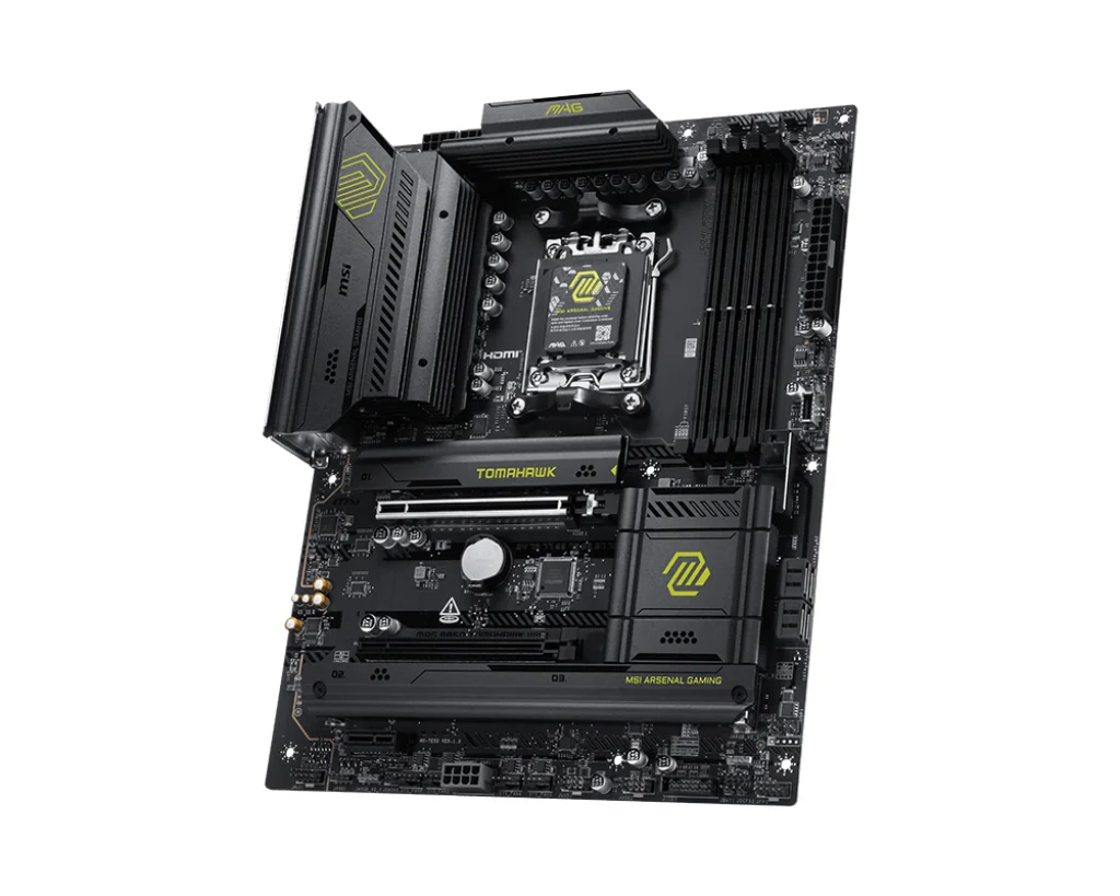 MSI MAG B850 TOMAHAWK WIFI motherboard AMD B850 Socket AM5 ATX