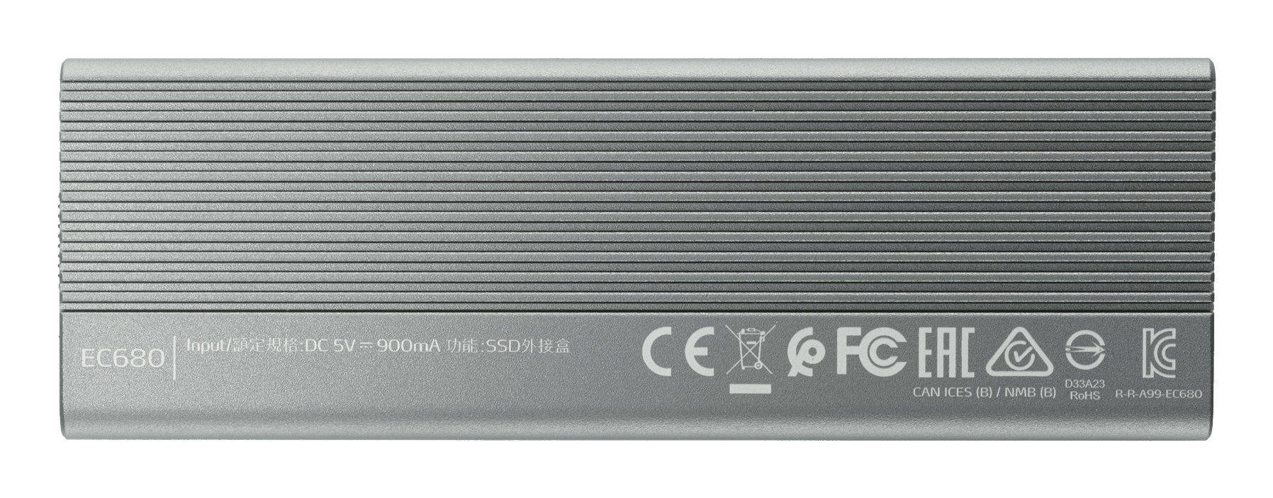 ADATA EC680 SSD enclosure Grey M.2 - Image 3