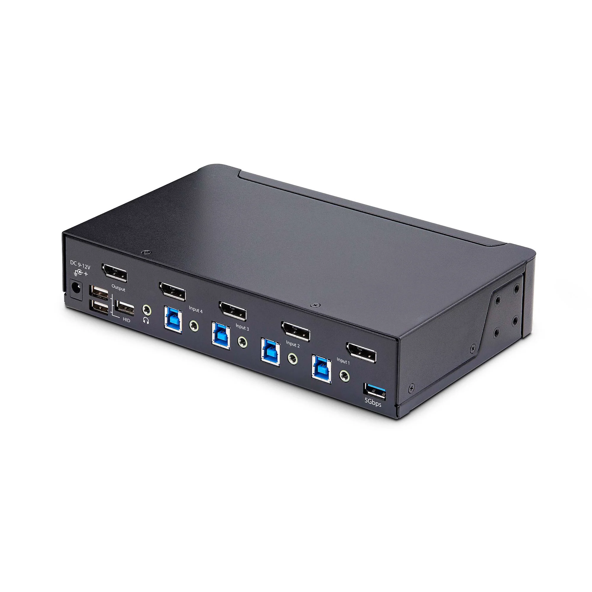 StarTech.com 4-Port DisplayPort KVM Switch, 8K 60Hz / 4K 144Hz, Single Display, DP 1.4, 2x USB 3.0 Ports, 4x USB 2.0 HID - Image 2