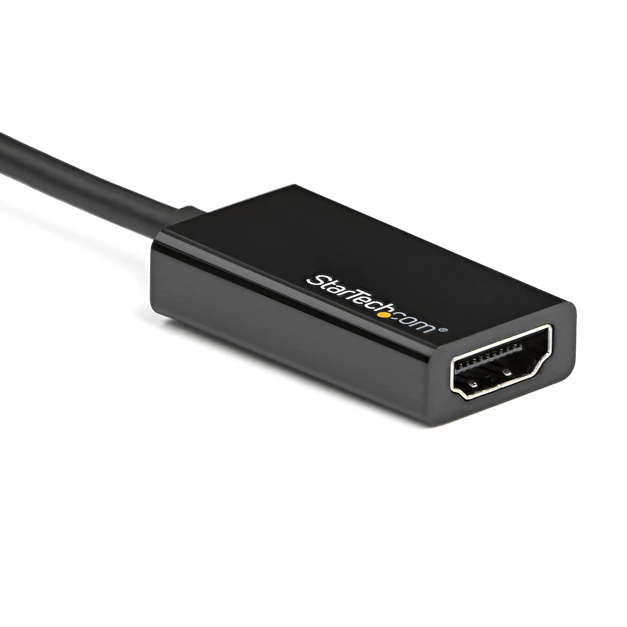StarTech.com DisplayPort to HDMI Adapter - 4K 60Hz Active DP 1.4 to HDMI 2.0 Video Converter - DP to HDMI Monitor/TV/Dis - Image 2