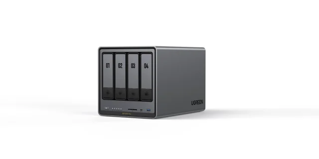 Ugreen NETWORK ATTACHED DX4800PL DISKLESSUK NAS Desktop Intel® Pentium® 8 GB DDR5 0 TB HDD+SSD UGOS Pro