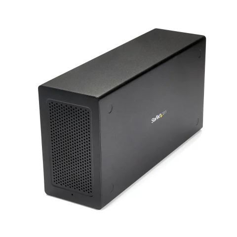 StarTech.com Thunderbolt 3 PCIe Expansion Chassis, External Enclosure with One PCI Express Slot, PCIe Box for Laptops/De