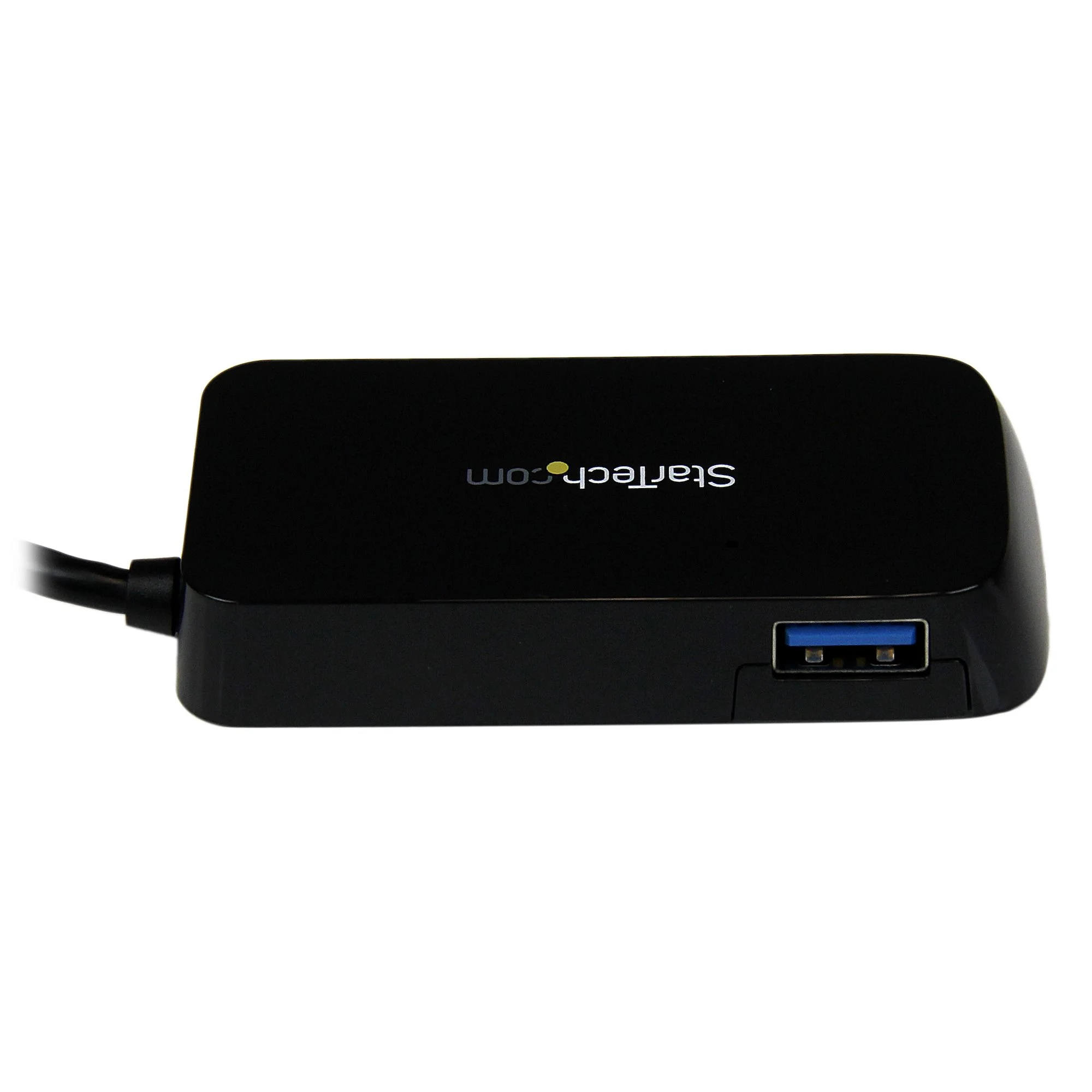 StarTech.com Portable 4 Port SuperSpeed Mini USB 3.0 Hub - 5Gbps - Black - TAA - Image 3