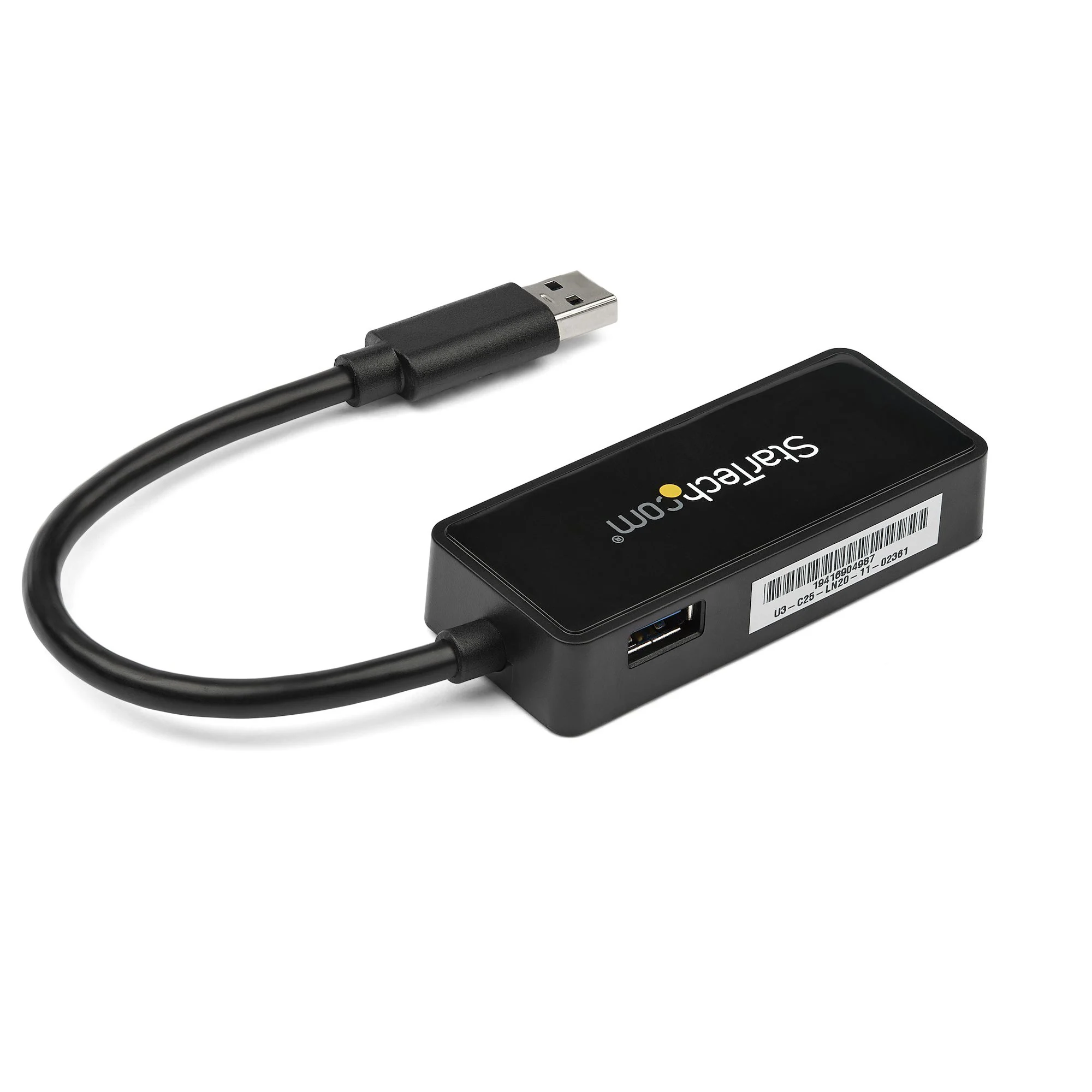 StarTech.com USB 3.0 Ethernet Adapter, USB 3.0 Network Adapter NIC with USB Port, USB to RJ45, USB Passthrough - Image 2