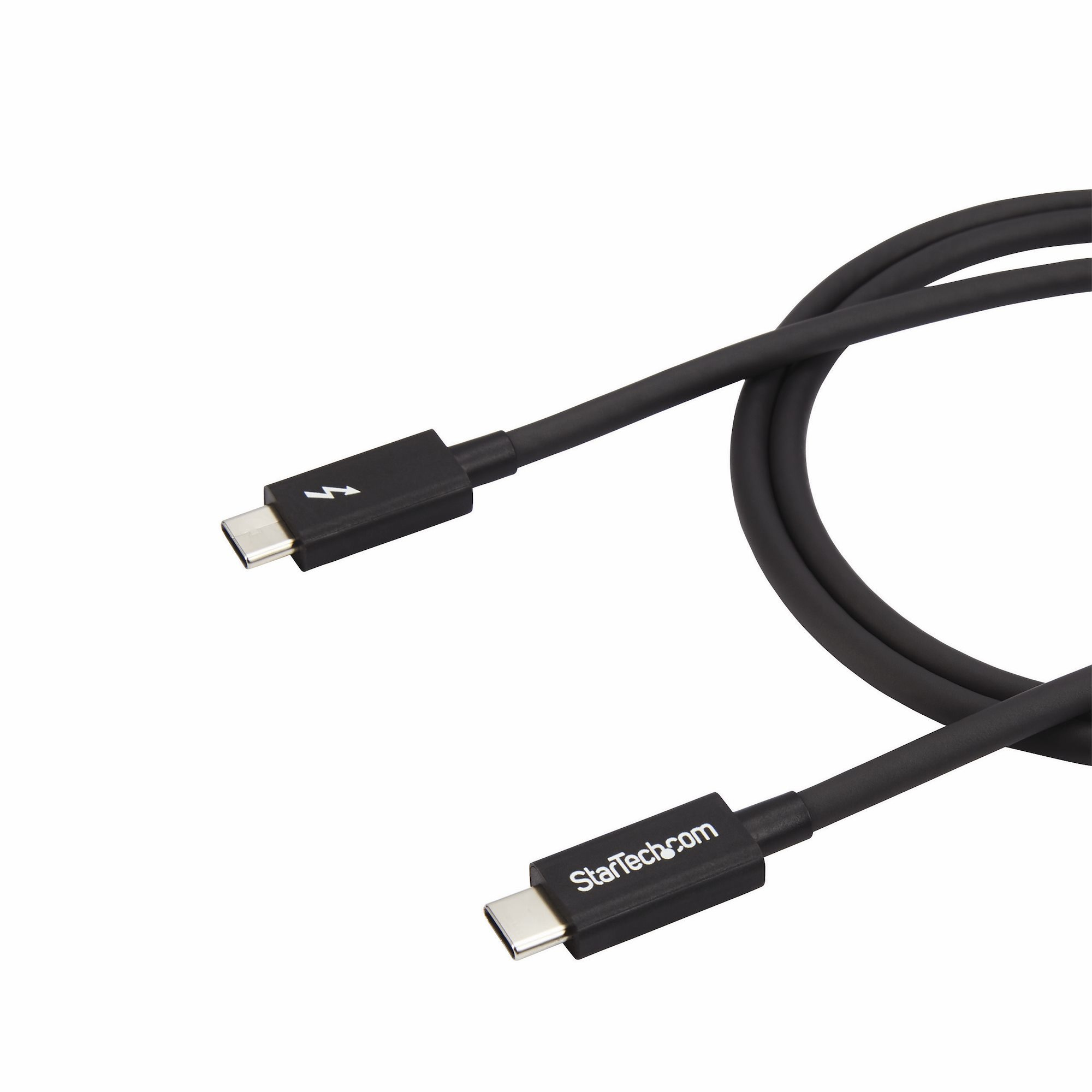 StarTech.com 3.3ft (1m) Thunderbolt 3 Cable, 20Gbps, 100W PD, 4K, Thunderbolt Certified, Compatible with Thunderbolt 4/U - Image 3
