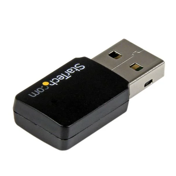 StarTech.com USB 2.0 AC600 Mini Dual Band Wireless-AC Network Adapter - 1T1R 802.11ac WiFi Adapter - Image 2