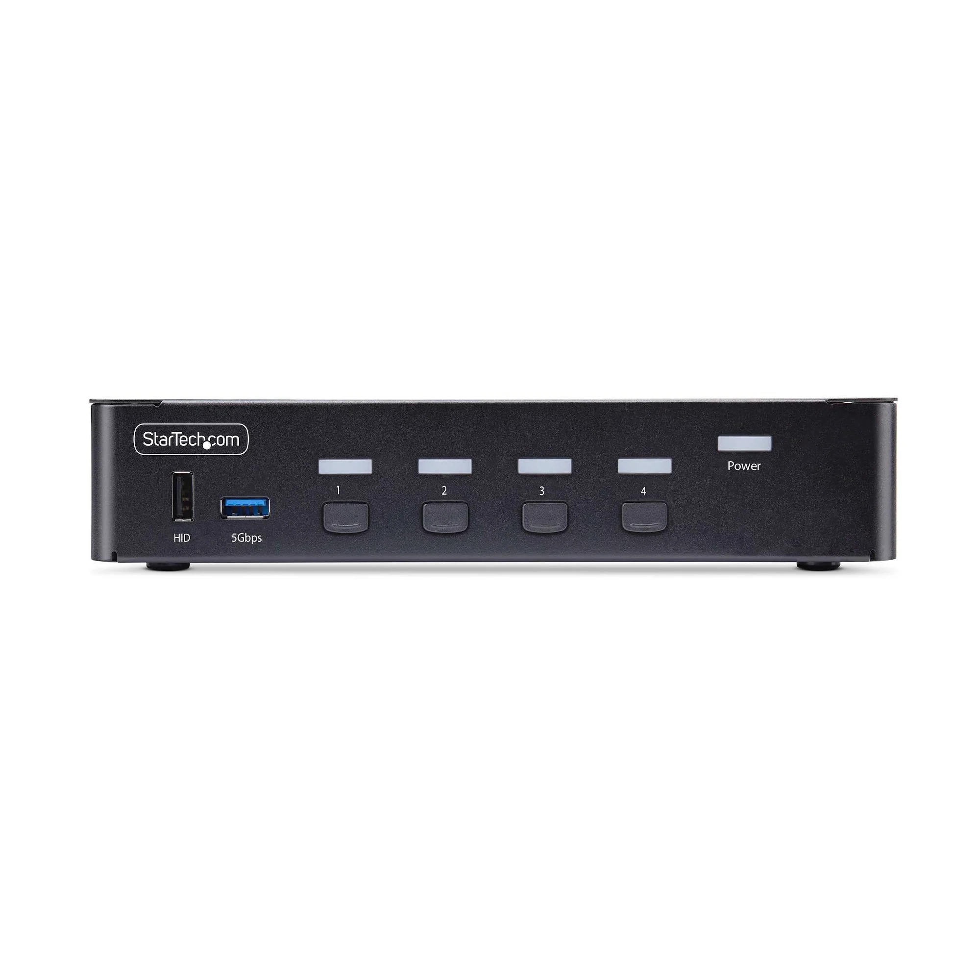 StarTech.com 4-Port DisplayPort KVM Switch, 8K 60Hz / 4K 144Hz, Single Display, DP 1.4, 2x USB 3.0 Ports, 4x USB 2.0 HID - Image 3