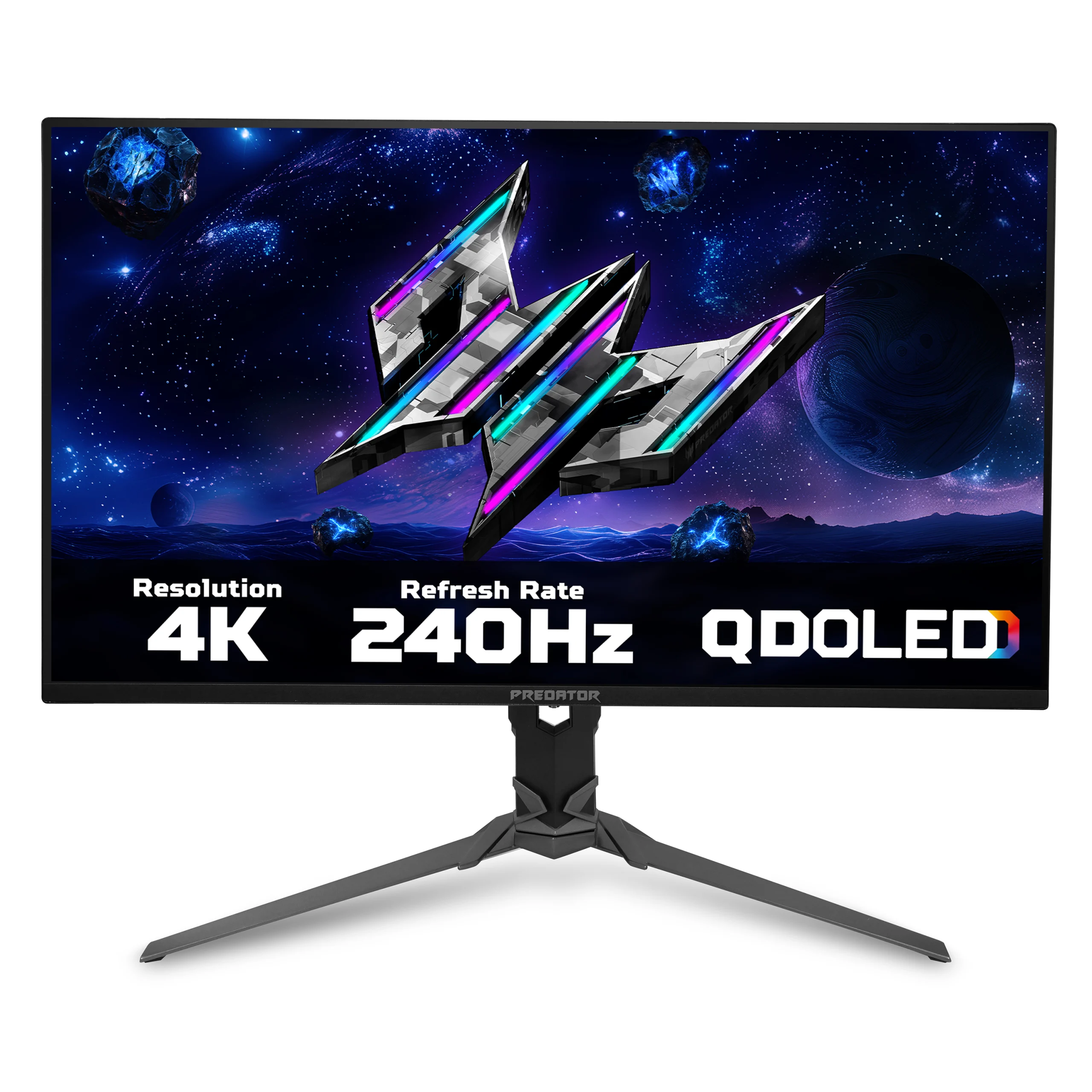 Acer X Predator X27X1 - 26.5", Ultra HD (3840x2160), QD-OLED, 240Hz, 0.03ms, HDR400 TrueBlack, FreeSync Premium Pro, Gam