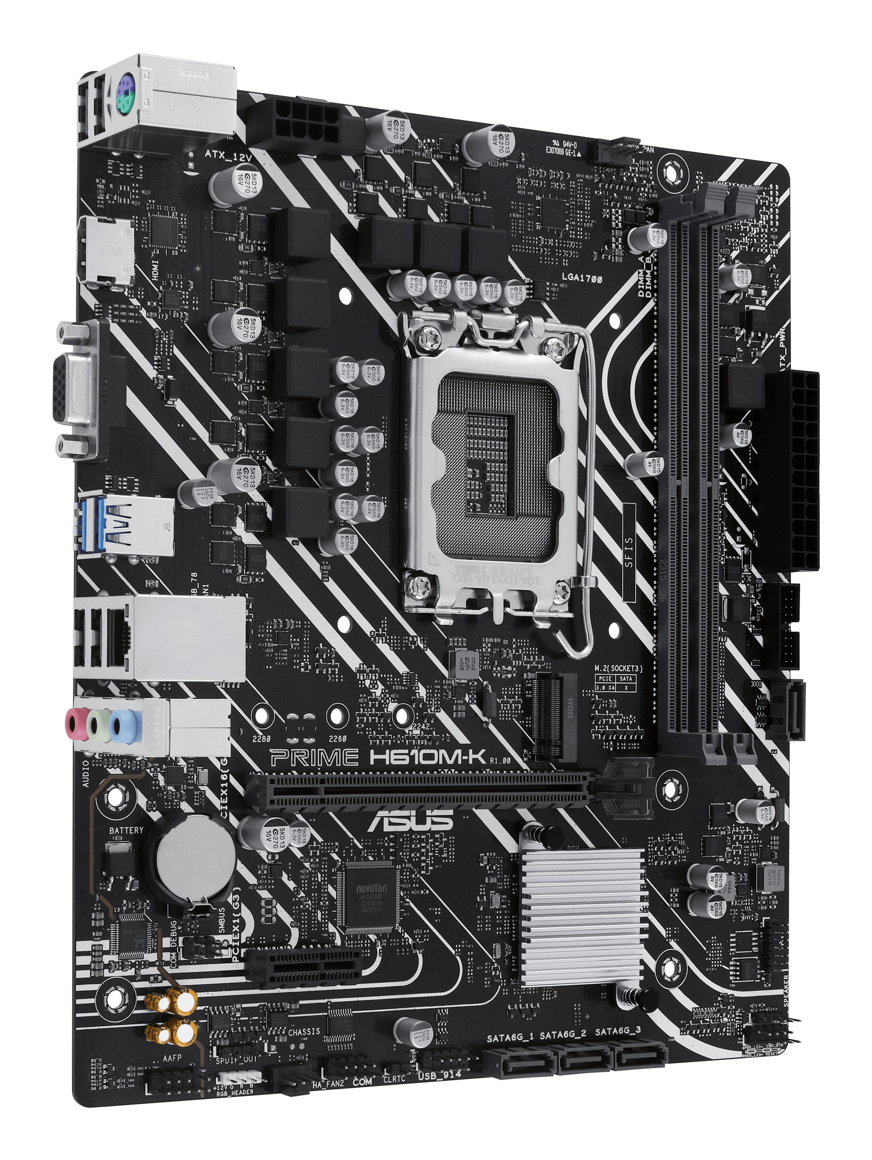 ASUS Prime H610M-K Intel H610 LGA 1700 micro ATX - Image 3