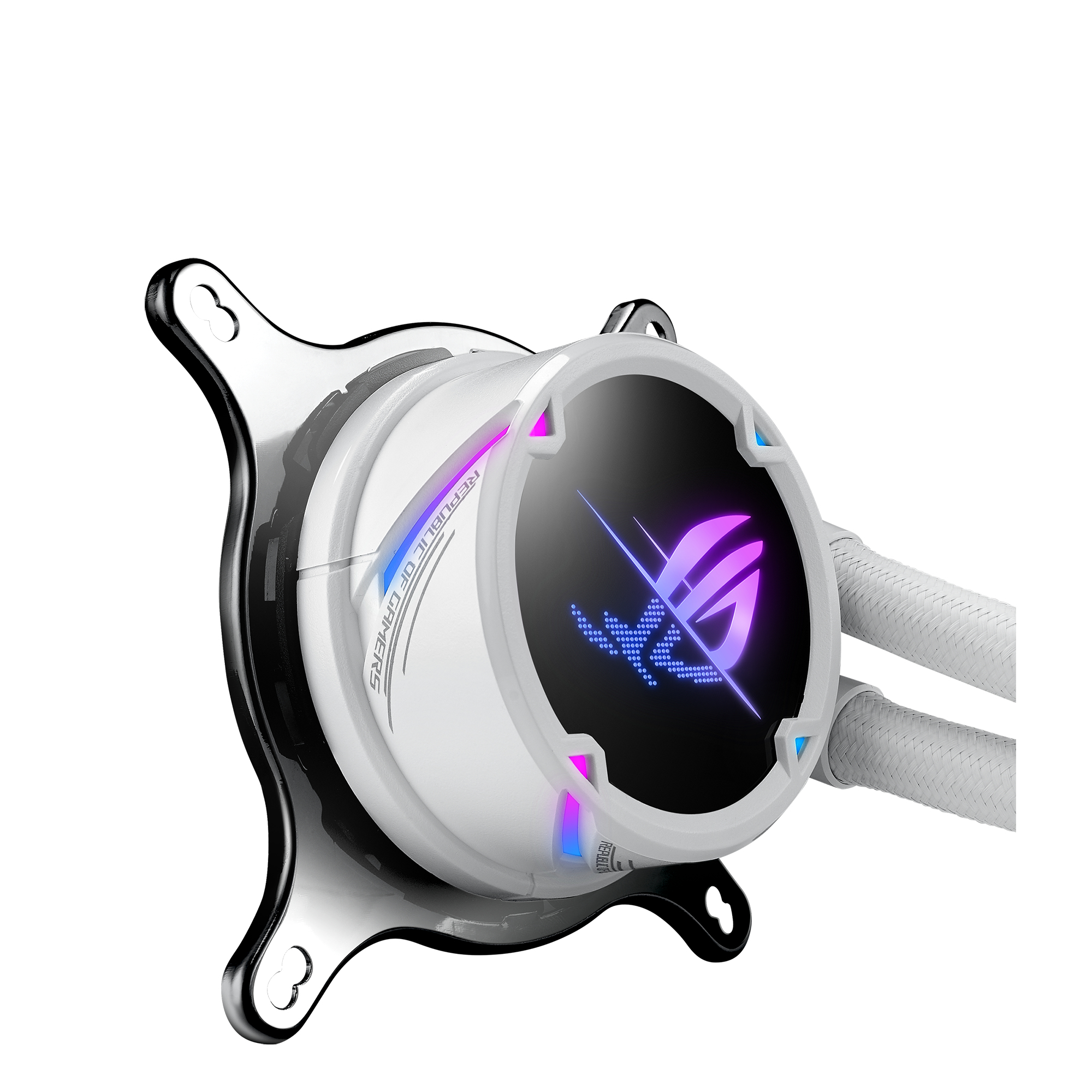 ASUS ROG STRIX LC II 240 ARGB White Edition Processor All-in-one liquid cooler 12 cm 1 pc(s) - Image 3