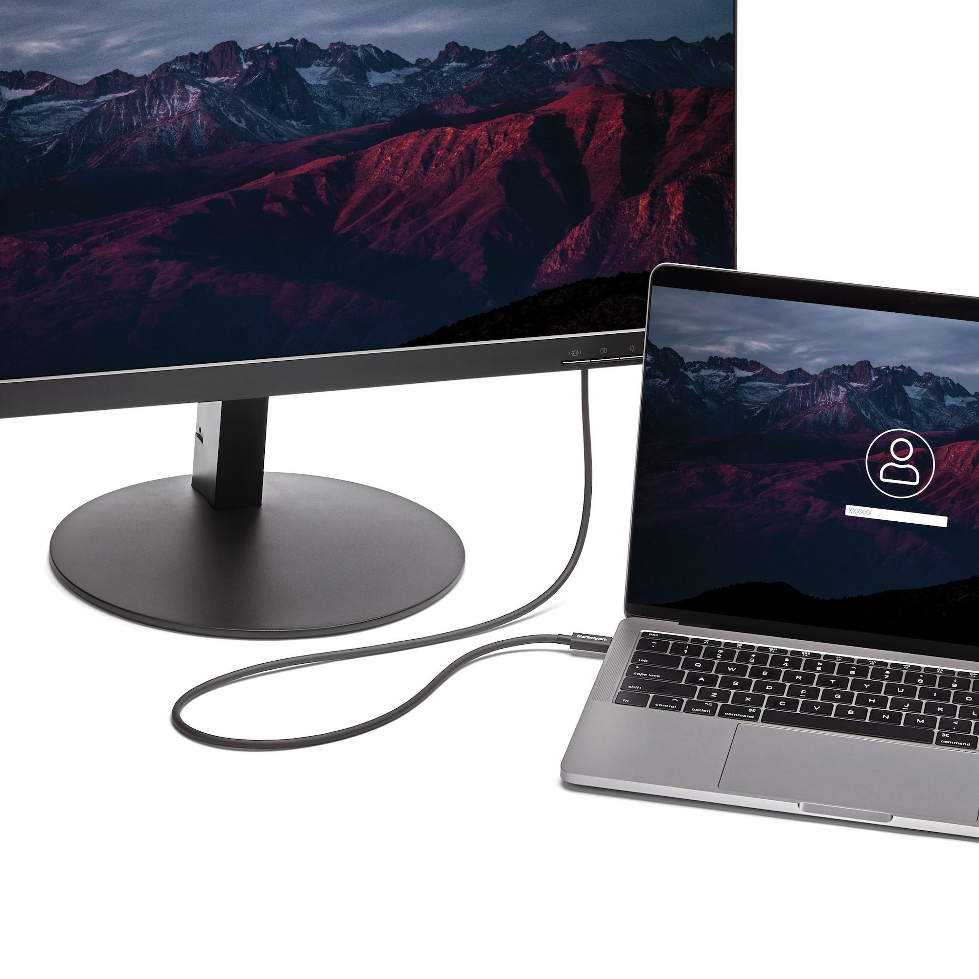 StarTech.com 3.3ft (1m) Thunderbolt 3 Cable, 20Gbps, 100W PD, 4K, Thunderbolt Certified, Compatible with Thunderbolt 4/U - Image 2