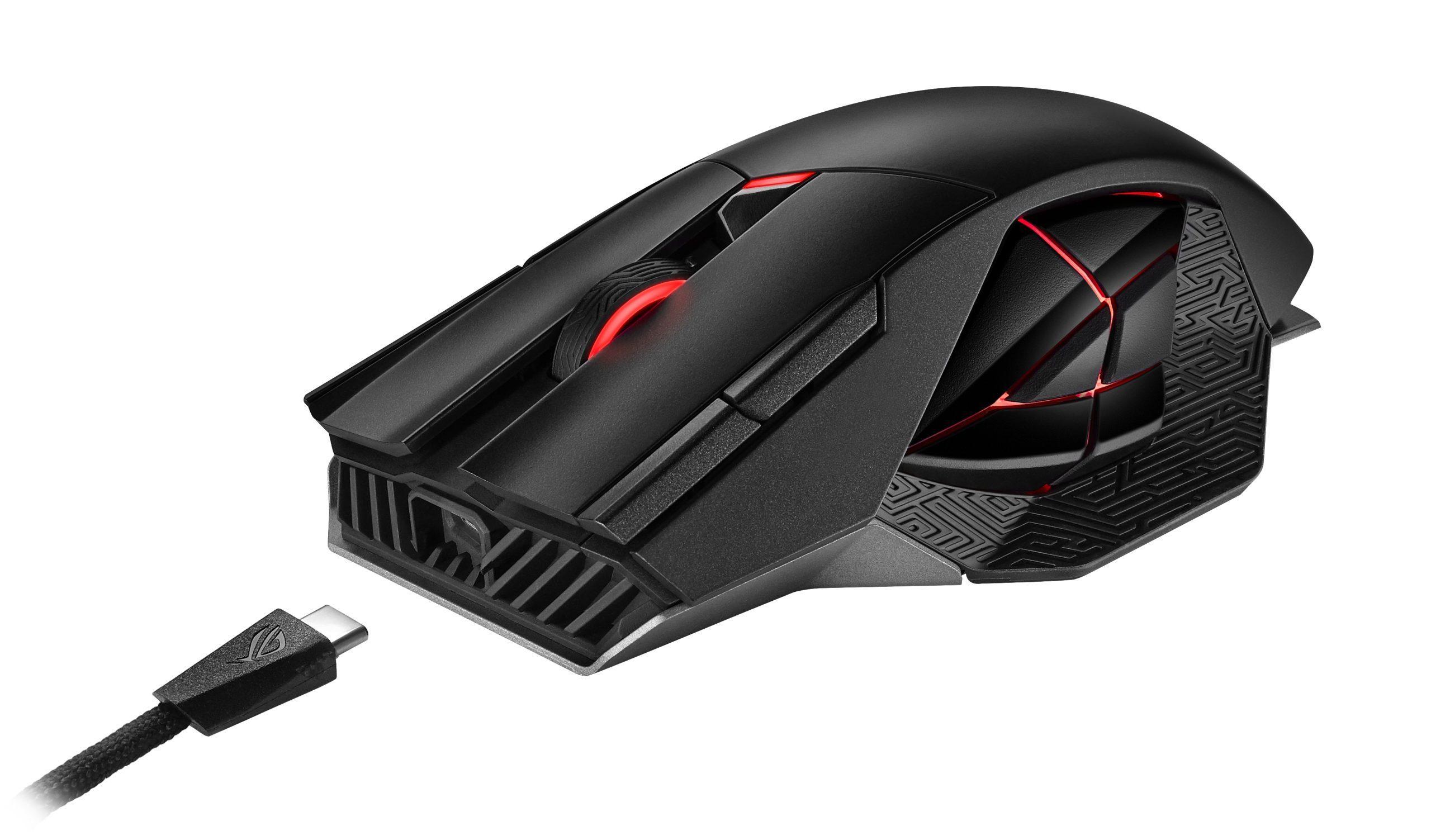 ASUS ROG Spatha X mouse Gaming Right-hand RF Wireless + USB Type-C Optical 19000 DPI - Image 3