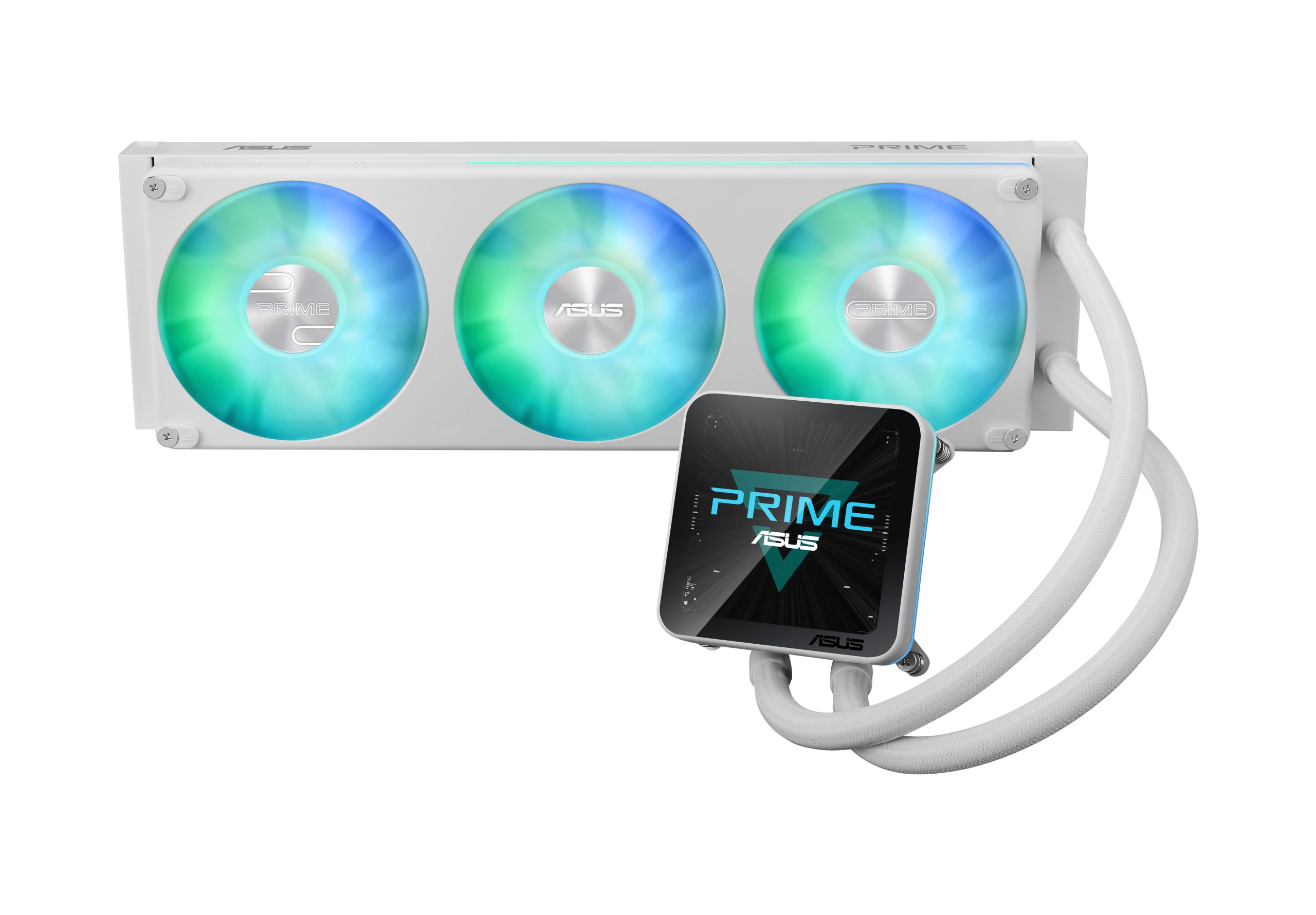 ASUS PRIME LC II 360 ARGB LCD WHT Processor All-in-one liquid cooler 12 cm White 1 pc(s) - Image 2