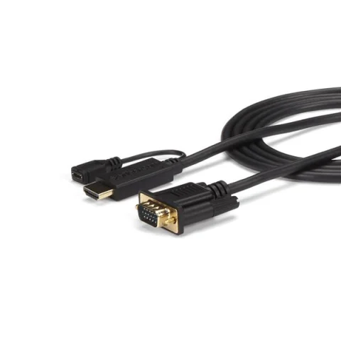 StarTech.com 6ft (1.8m) HDMI to VGA Active Converter Cable - HDMI to VGA Adapter - 1920x1200 or 1080p