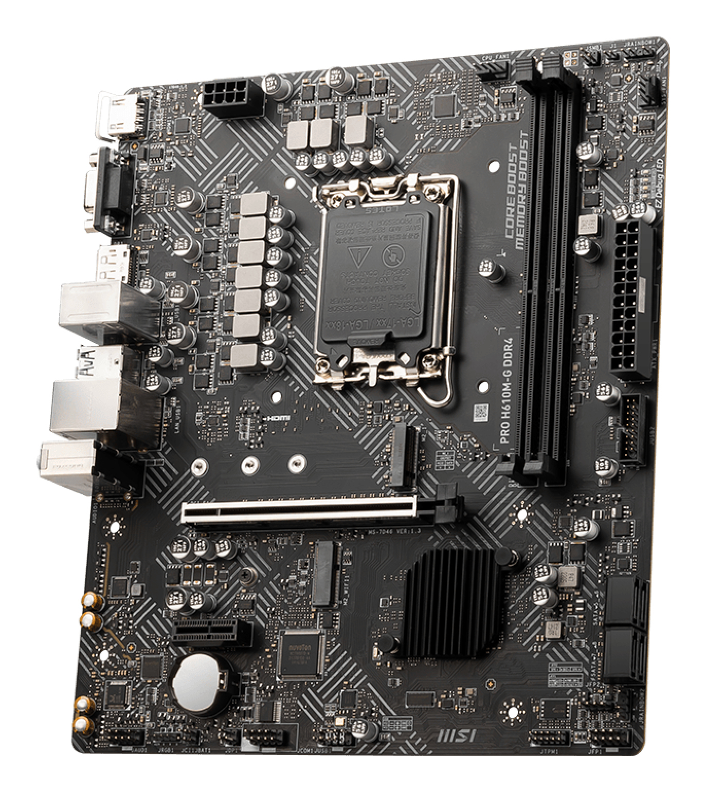 MSI PRO H610M-G DDR4 motherboard Intel H610 LGA 1700 micro ATX - Image 3