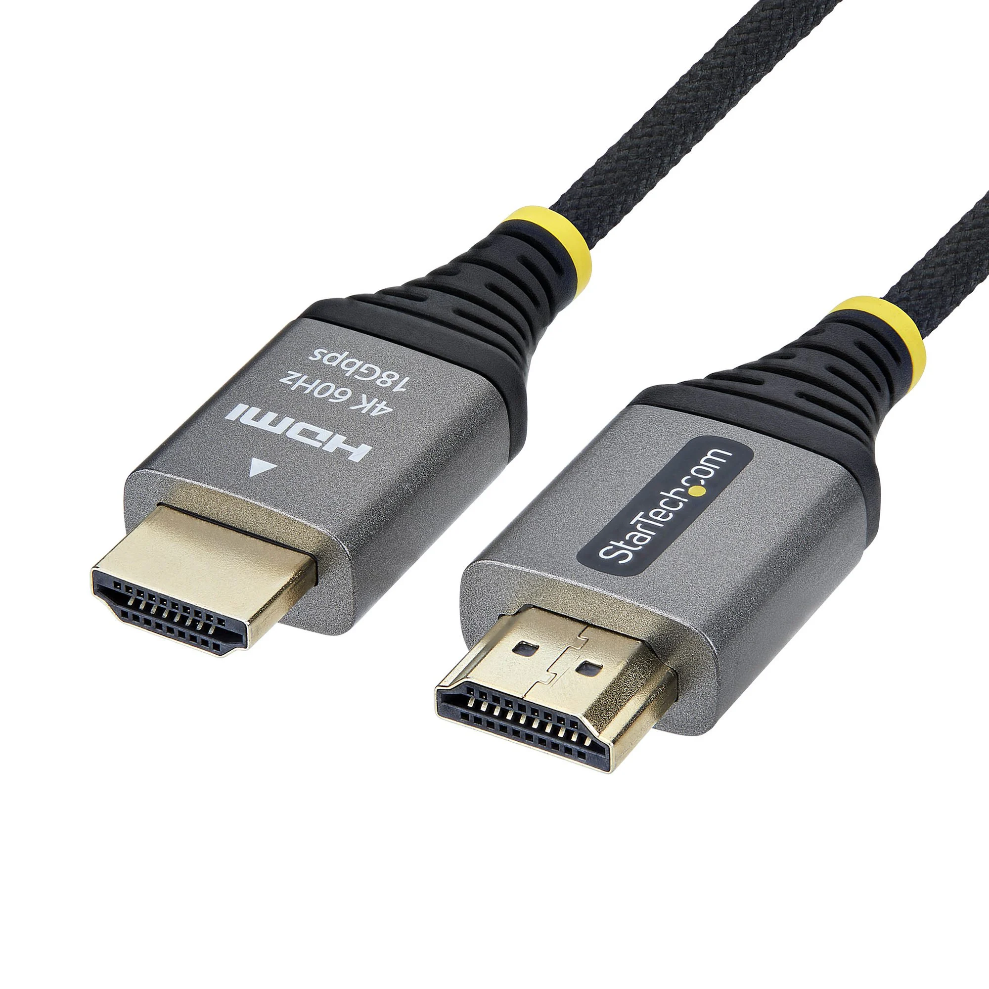 StarTech.com 3m (10ft) Premium Certified High Speed HDMI Cable, Ultra Flexible HDMI Cable, 4K 60Hz/1440p 144Hz w/HDR10/A