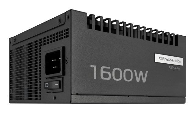 ASUS Pro WS 1600W Platinum power supply unit 20+4 pin ATX ATX Black