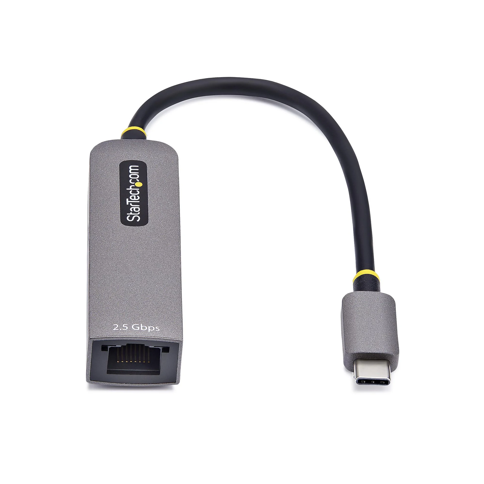 StarTech.com 2.5GbE USB-C to Ethernet Adapter, 100W PD Pass-Through, NBASE-T NIC, USB 3.0 Type-C 2.5/1G Multi Speed Netw - Image 3