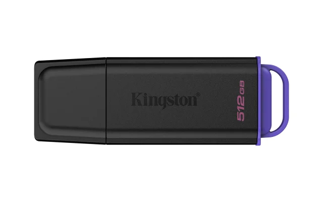 Kingston Technology DataTraveler 512GB Portable USB 3.2 Gen 1 Exodia Black/Purple