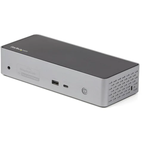 StarTech.com USB C Dock - 4K 60Hz Quad Monitor DisplayPort & HDMI - Universal USB-C Docking Station with 100W Power Deli