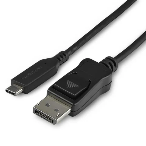 StarTech.com 3.3ft (1m) USB C to DisplayPort 1.4 Cable - 8K/5K/4K USB Type-C to DP 1.4 Alt Mode Video Adapter Converter