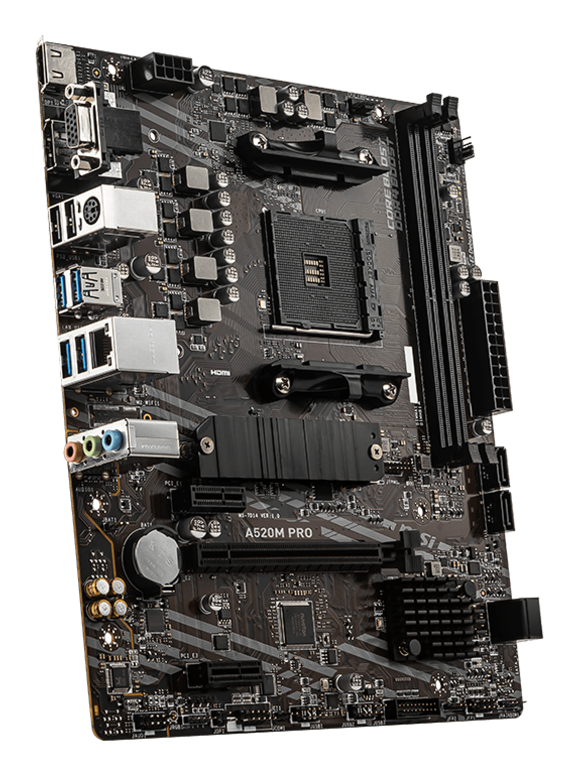 MSI A520M PRO motherboard AMD A520 Socket AM4 micro ATX - Image 3