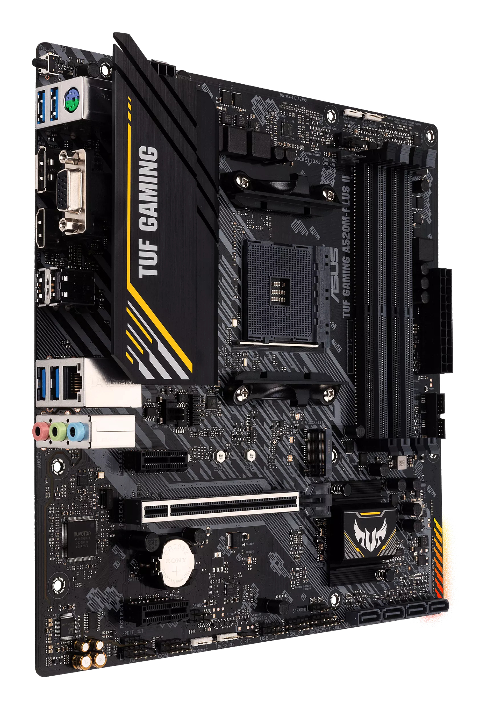 ASUS TUF GAMING A520M-PLUS II AMD A520 Socket AM4 micro ATX - Image 3