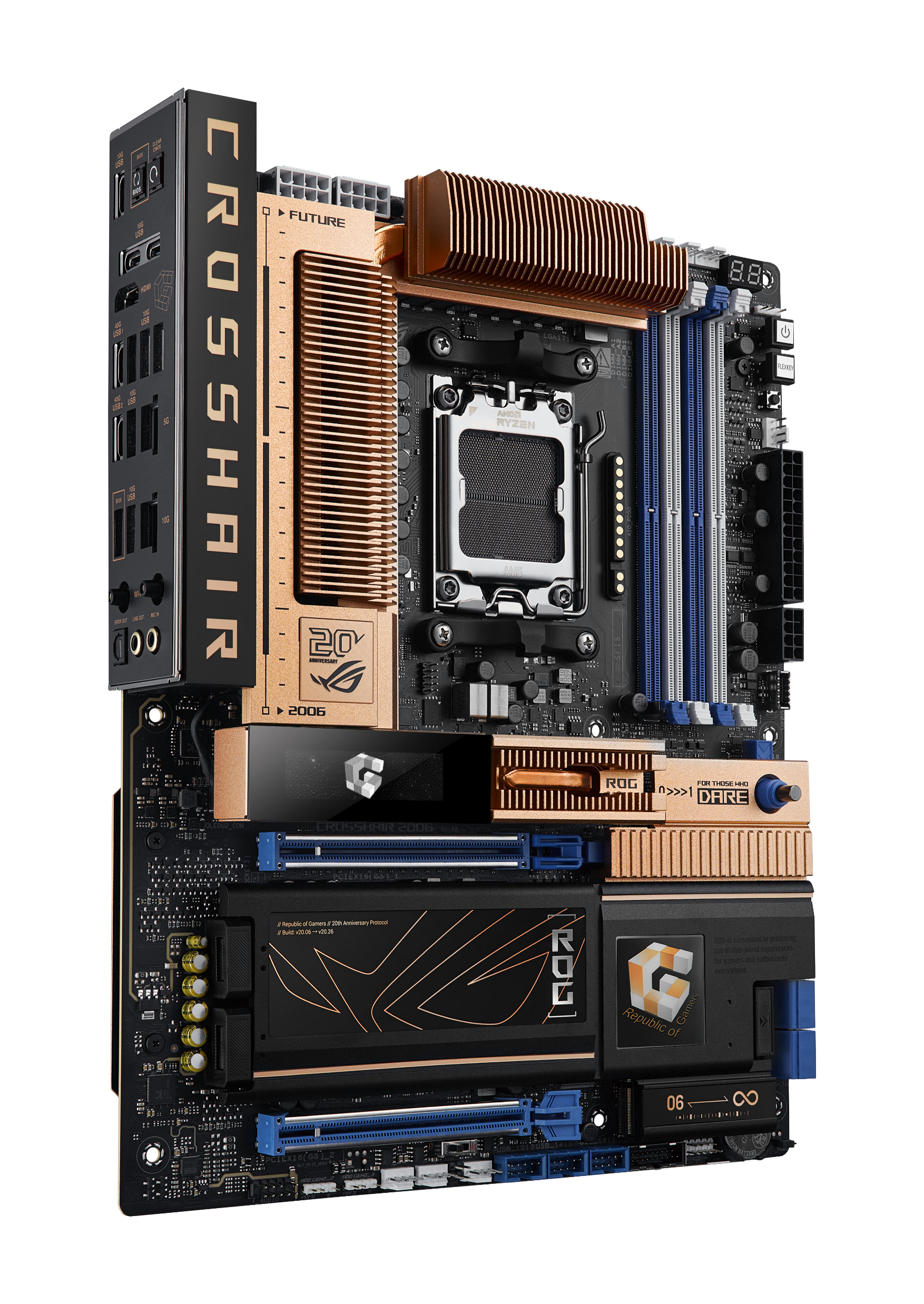 ASUS ROG CROSSHAIR 2006 AMD X870E Socket AM5 ATX - Image 3