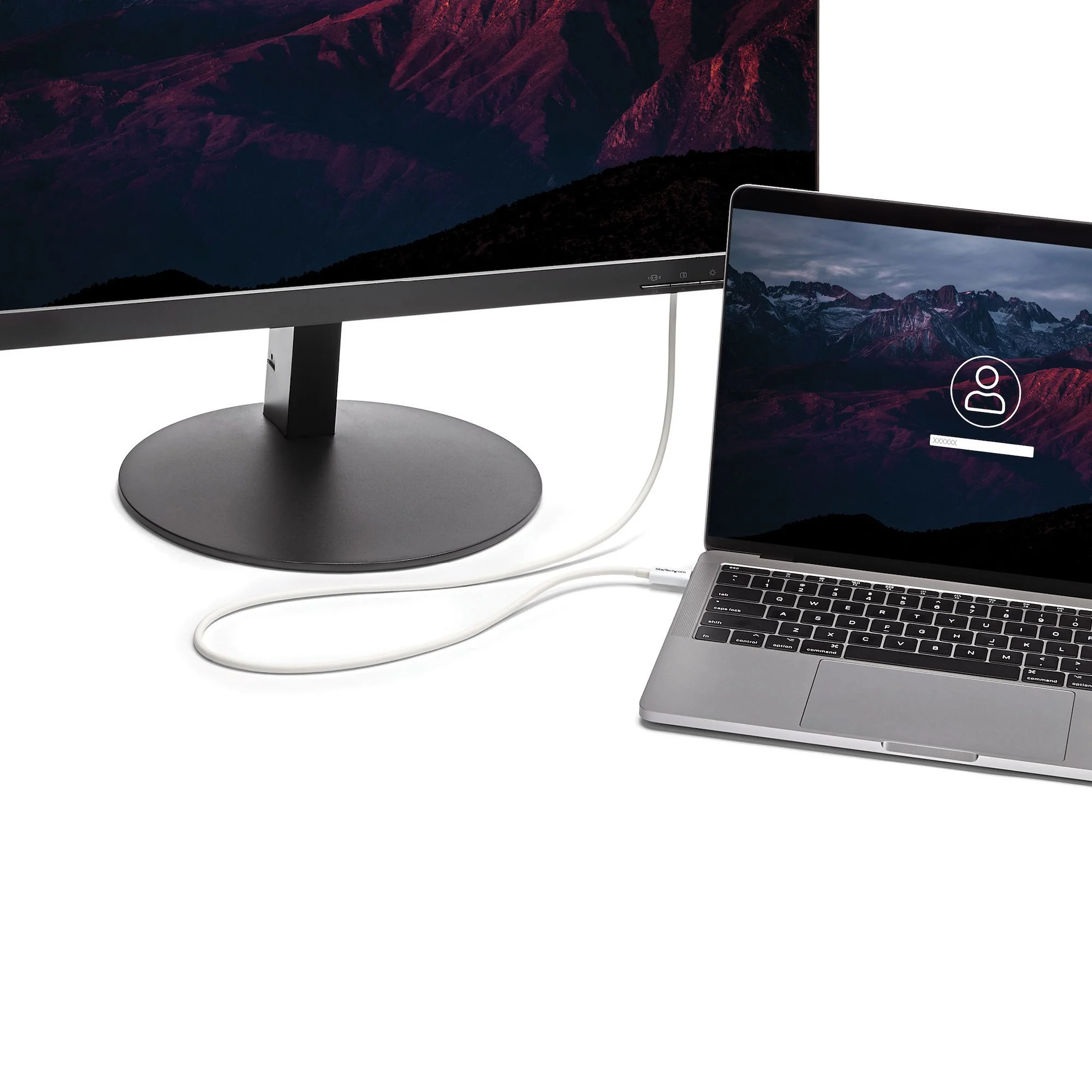 StarTech.com 6.6ft (2m) Thunderbolt 3 Cable, 20Gbps, 100W PD, 4K, Thunderbolt Certified, Compatible with Thunderbolt 4/U - Image 2
