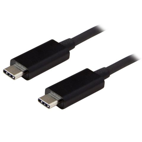 StarTech.com 3ft (1m) USB-C Cable, USB 10Gbps, 60W (3A) Power Delivery, 8K 60Hz / 4K 144Hz DP Alt Mode, USB-IF Certified