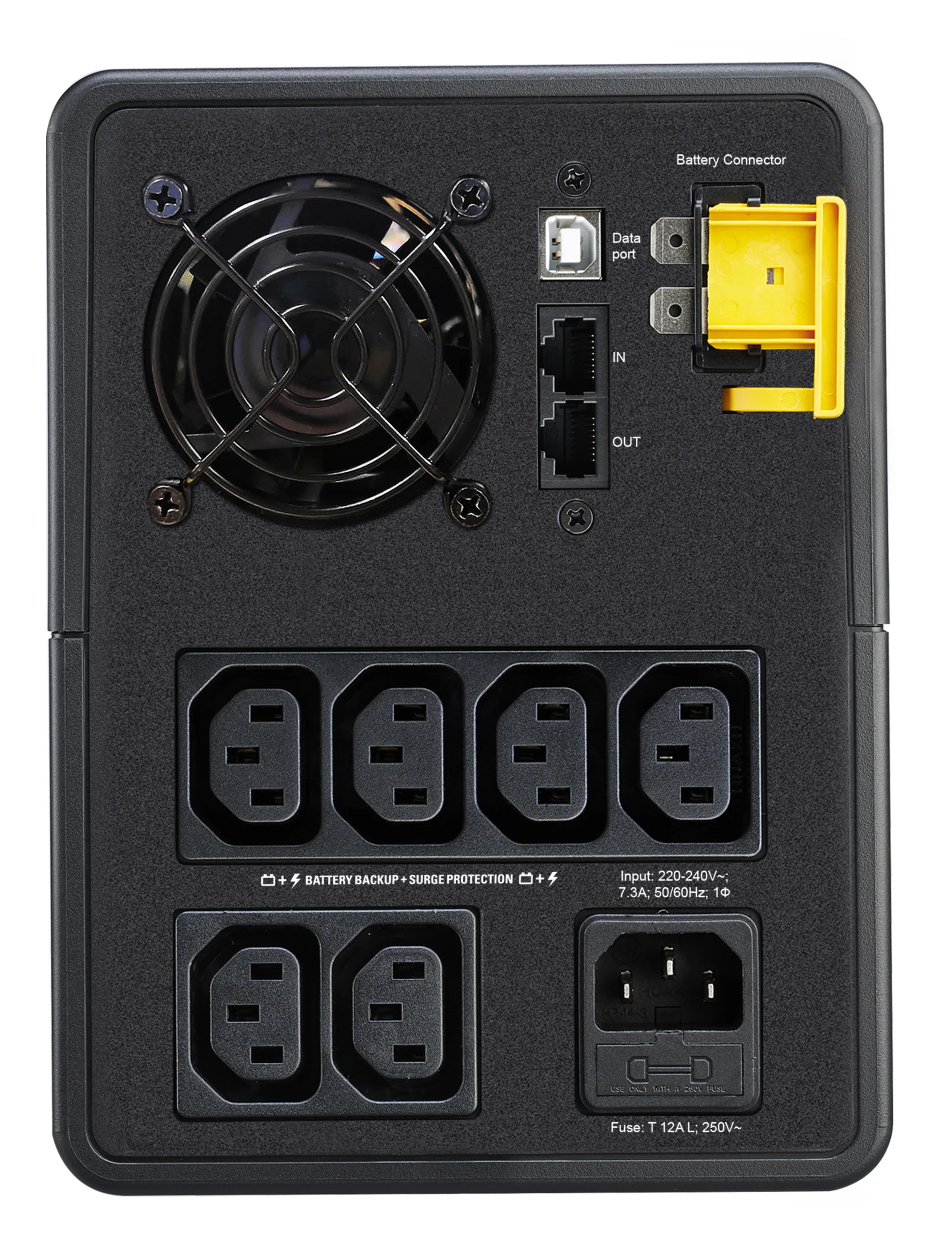 APC Back-UPS, 1600VA, Tower, 230V, 6x IEC C13 outlets, AVR - Image 2