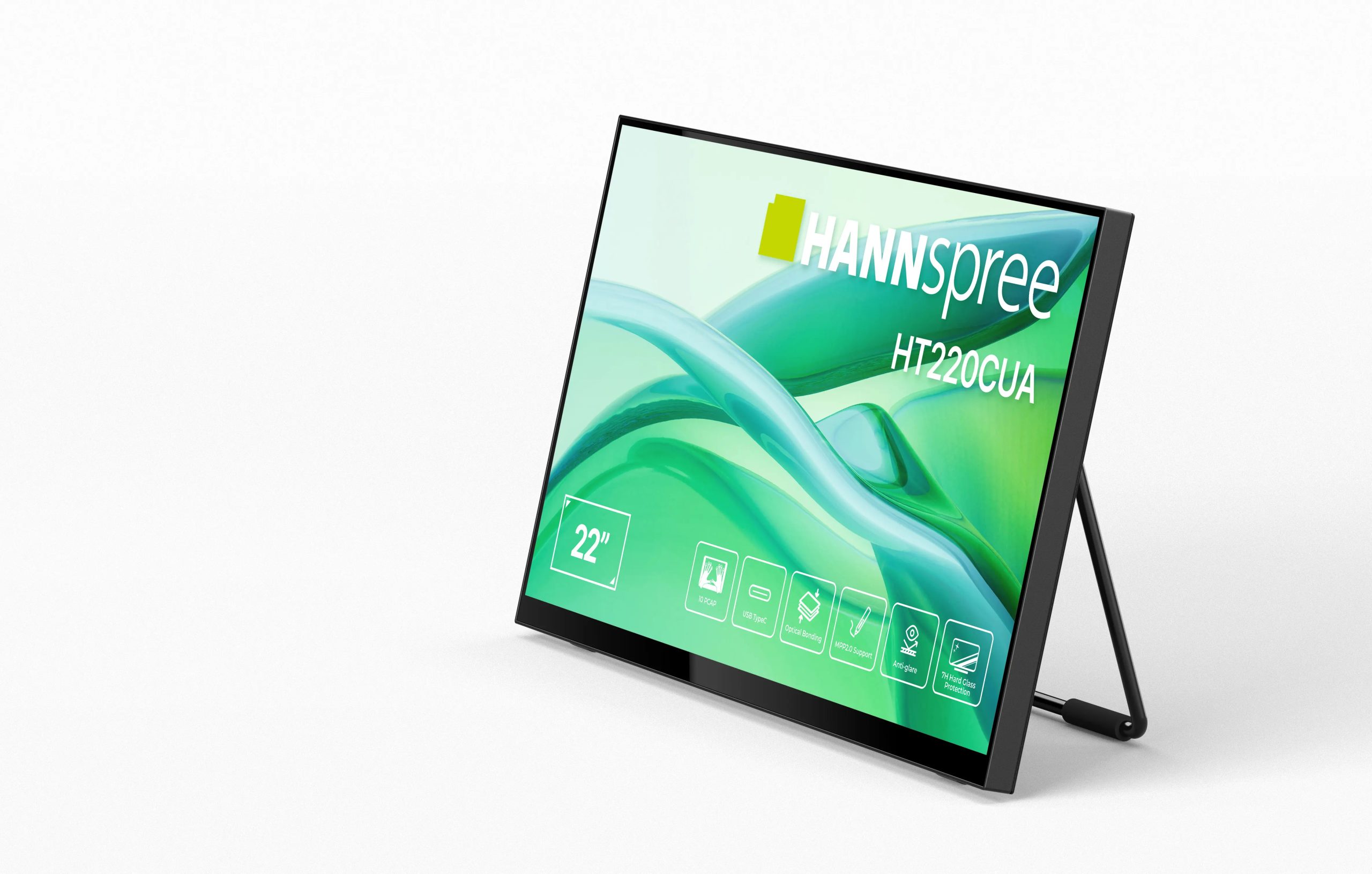 Hannspree HT220CUA computer monitor 54.5 cm (21.4") 1920 x 1080 pixels Full HD LED Touchscreen Black - Image 3