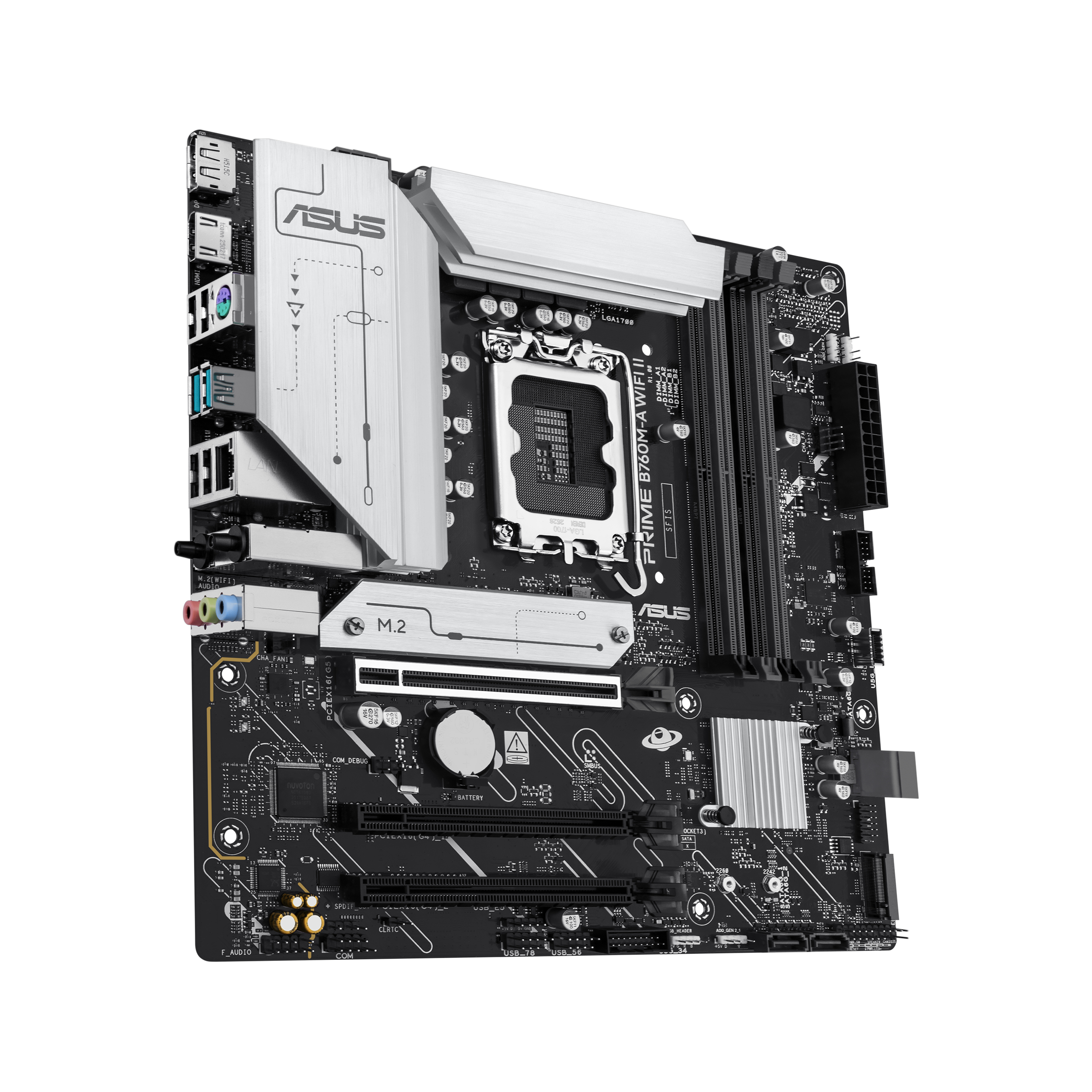 ASUS PRIME B760M-A WIFI II Intel B760 LGA 1700 micro ATX - Image 3
