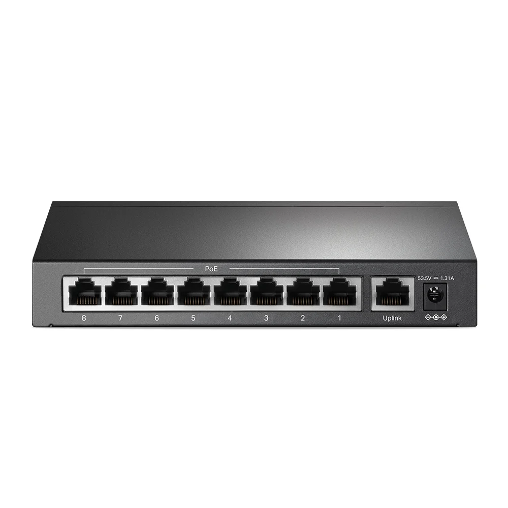 TP-Link 9-Port 10/100Mbps Desktop Switch with 8-Port PoE+ - Image 3