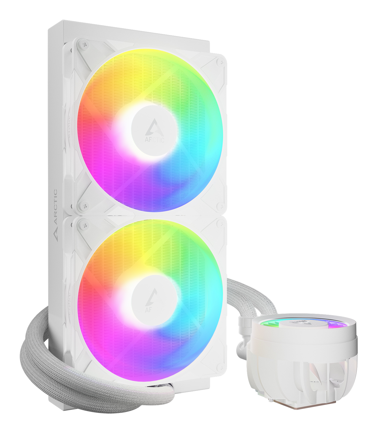ARCTIC Liquid Freezer III Pro 280 A-RGB (White) Multi Compatible All-in-One CPU Water Cooler with A-RGB - Image 2