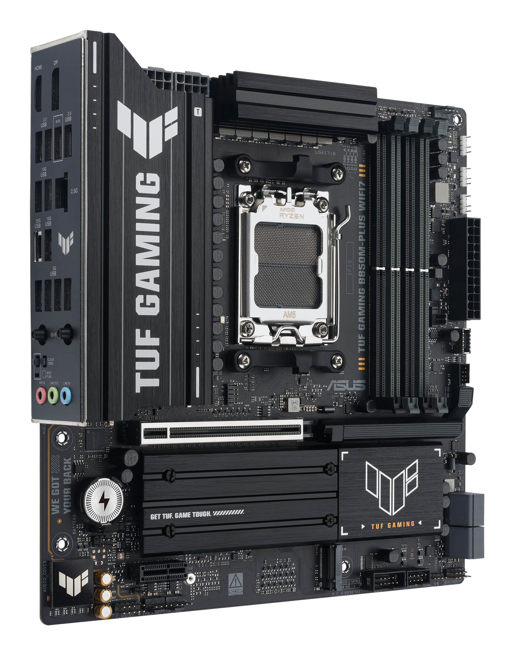 ASUS TUF GAMING B850M-PLUS WIFI7 AMD B850 Socket AM5 micro ATX - Image 3