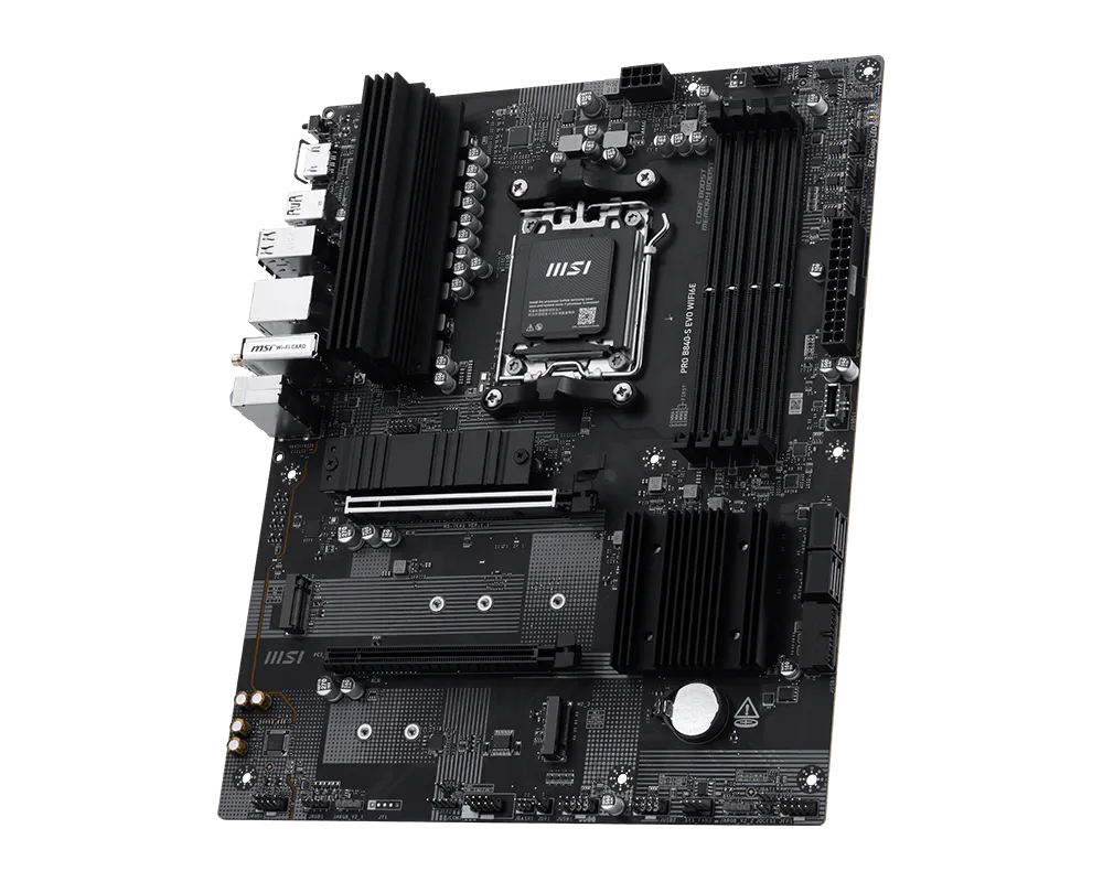 MSI Pro B840-S EVO WIFI6E AMD B840 Socket AM5 ATX - Image 3