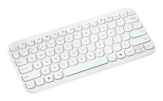 ASUS Marshmallow KW100 keyboard Home Bluetooth White