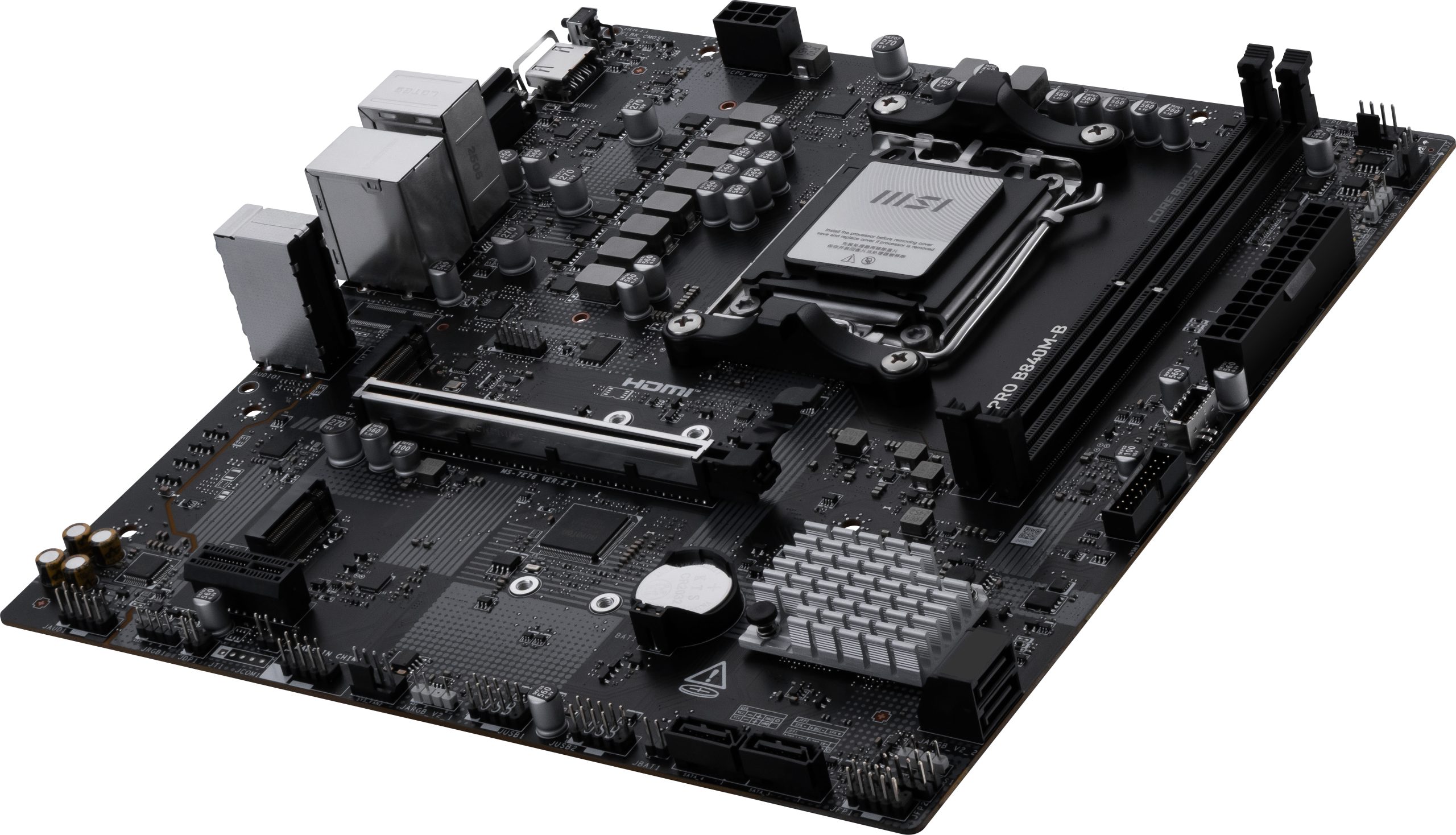 MSI PRO B840M-B motherboard AMD B840 Socket AM5 micro ATX - Image 3