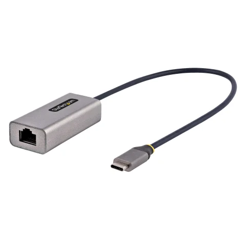 StarTech.com USB-C to Ethernet Adapter, USB 3.0 to Gigabit Ethernet Network Adapter, 10/100/1000 Mbps, USB-C to RJ45 Eth