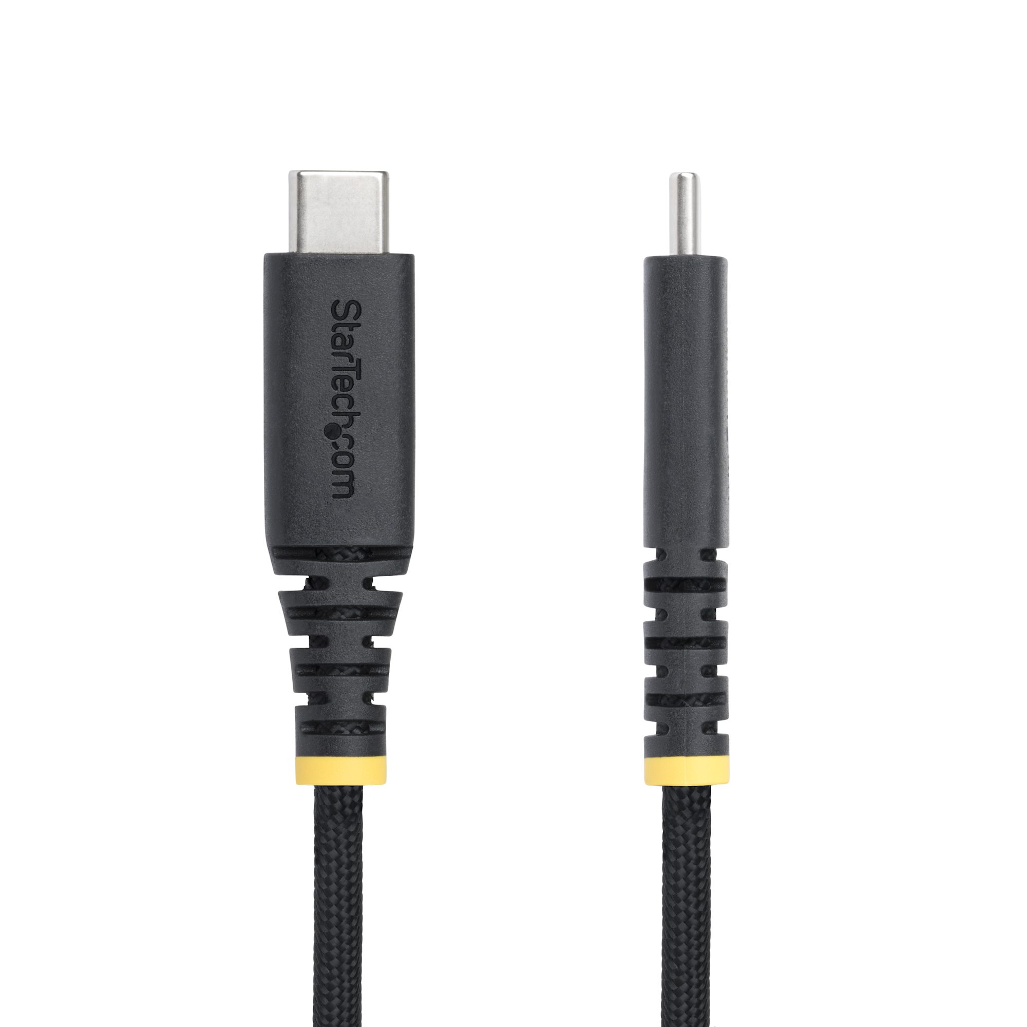 StarTech.com 6ft (2m) USB-C Charging Cable, Durable and Ultra-Flexible, Side Screw Locking, 240W (5A) PD EPR, USB 2.0 La - Image 3
