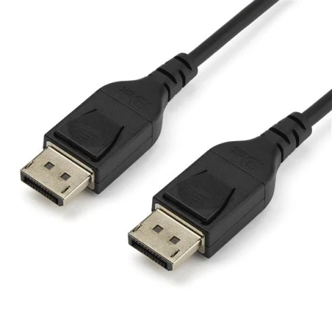 StarTech.com 6ft (2m) VESA Certified DisplayPort 1.4 Cable - 8K 60Hz HBR3 HDR - UHD DisplayPort to DisplayPort Monitor C